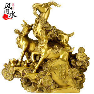 三羊開泰 純銅風水擺件的文化寓意與家居運用